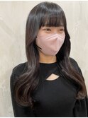 ロングヘア/顔まわりカット