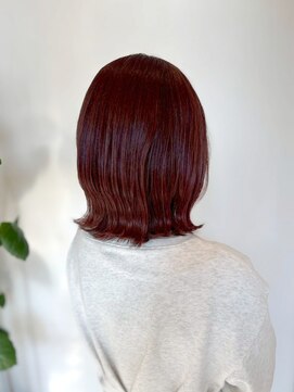 ホワイトストーン WHITE STONE ココアベージュ大人カラーレッドブラウンボブ