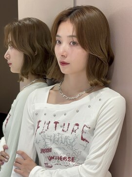 ロンドガーネット 池袋(Lond garnet) マロンベージュ/ボブ/前髪/レイヤー/小顔/髪質改善/縮毛矯正池袋