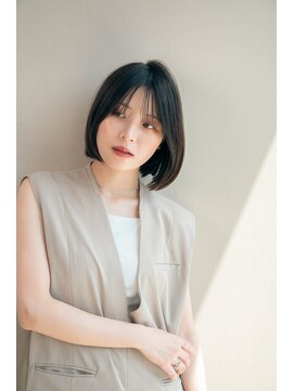 スリーランド(THREELAND) 切りっぱなしボブ