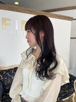 コワファースト 大分(COIFF1RST)&nbsp;ダークパープルグレージュカラー