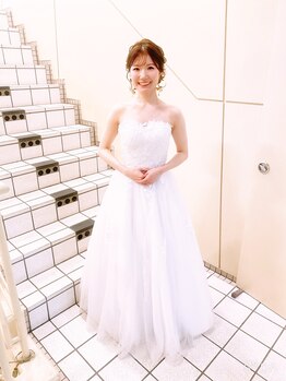 ヘアメイク ジェイエムの写真/【大通パルコ裏】ブライダルならジェイエム！！思い出に残る特別な1日をプロが徹底サポート◎ご新郎様もOK