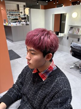 カルマ(KARMA) ピンク&ダウンバングショート