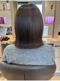 切りっぱなしボブ◎