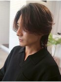 カット/ニュアンスパーマ/池袋メンズカット/曲がる縮毛矯正
