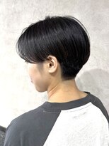 エンクス(enx) ミルクティーブロンド/ダークブルー/デジタルパーマ/鶴ヶ峰SK62