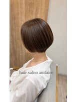 ヘアサロン アンフェール(Hair Salon Amfaire)&nbsp;【shimizu】大人ショートボブ