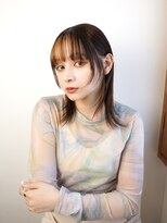 ラフィス ヘアー シーン 調布店(La fith hair scene) 【La fith】外ハネボブ×インナーカラー