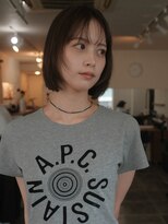 イルフレール(ill frere)&nbsp;ボブ　スタイリングいらず　前髪カット　ぱつっと　暗髪　中津