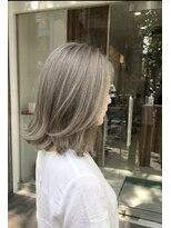 アッシュ 川崎店(Ash)&nbsp;グレージュ　ブリーチあり