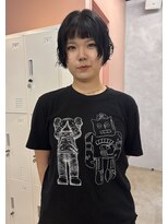 アマーク(a mark)&nbsp;【木下　暖菜】パーマの残りを活かしてcut