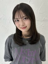 プライズ 表参道原宿店(prize)&nbsp;レイヤーカット韓国ヘアロングレイヤーハッシュカット原宿学割