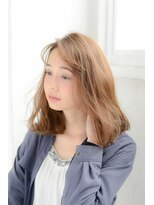 ラボヌールヘアー シェリ 久喜店(La Bonheur hair cheri) ナチュラルミディー