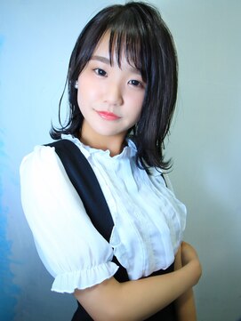 ラウンジ モリオ イケブクロ(Lounge MORIO Ikebukuro) 【morio池袋】2018年秋冬流行る髪型小顔外はねボブ