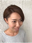 【DGGスタイル】大人可愛いハンサムショートボブ