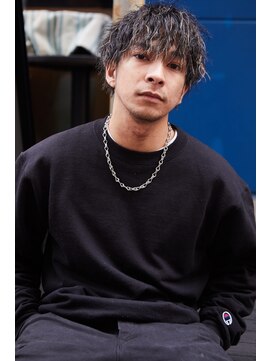 メンズサロンドットリアン(dot. lien) 【福永 まどか】ツイストスパイラル×ホワイトメッシュ