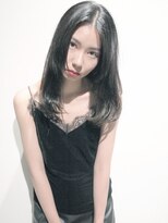 ココ 本八幡(KOKO)&nbsp;黒髪クラゲヘアーオリーブグレー小顔ココアベージュミディアム