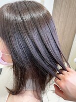 ★岡田有加★20代30代40代/透明感アッシュブラウン