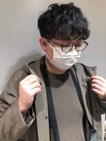 メルト 吉祥寺(melt)&nbsp;《長谷川愛》ツーブロックマッシュくせ毛風パーマ束感