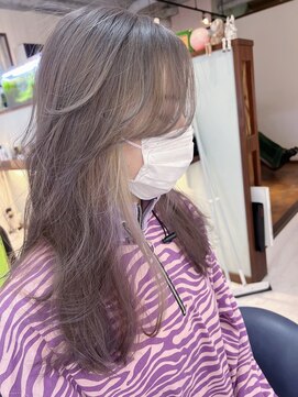 クリコ ヘアーデザイン(CLICQUOT hair design) グレージュロング