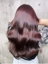 スターズ 川越店(STARS) 巻き髪　ピンクブラウン　チョコレートカラー