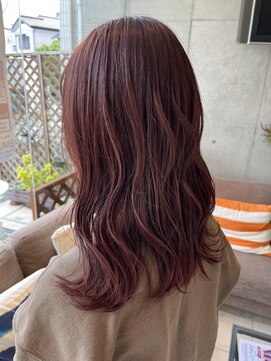 エム インターナショナル 春日部本店(EMU international) トレンドレッドカラー