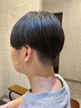 ヘアリゾート クオリア(hair resort Quaria by piece) ナチュラルマッシュセンターパートツーブロック☆