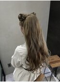【Feria松山】キュートなハーフお団子ヘア‐相原愛梨‐