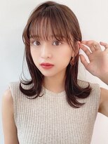 【HONEY渋谷】耳掛けすっきり愛され外ハネミディ★