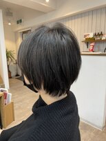 ヘアールアナ ナオ(HairLuana nao) 乾かすだけで美フォルム◎お手入れ簡単ダークグレージュショート