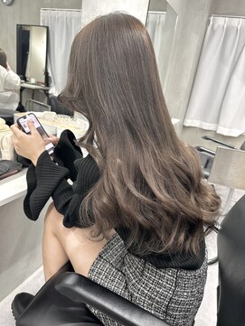 アルマバイロサ(ALMA by ROSA) 透明感暗髪グレージュカラー/担当rui