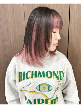 イト(ito.) アンブレラカラーウルフレイヤー_斜めバング_グレージュカラー