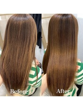 エクラートリアーラ 藤沢店(ECLART Reala) 縮毛矯正でボリュームダウン