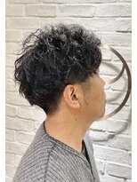 ヨシザワインク プレミアム 横浜 桜木町店(YOSHIZAWA Inc. PREMIUM)&nbsp;ナチュラルツイストスパイラルパーマ×ビジネスツーブロック