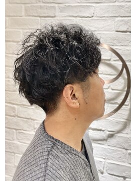 ヨシザワインク プレミアム 横浜 桜木町店(YOSHIZAWA Inc. PREMIUM) ナチュラルツイストスパイラルパーマ×ビジネスツーブロック