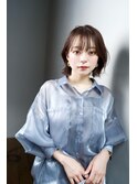 シルクレイヤーカット*くびれボブ*外ハネ*30代40代50代