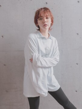 デビュー 沖縄泡瀬店(Debut) 前髪/アンブレラカラー/こなれミディ/イメチェン/ウェーブパーマ