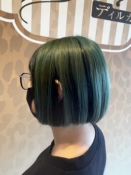 ディルガ ワッセ店(DILGA) ターコイズアンブレラカラー