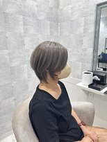 イーズ バイ インス(Yeeee.s by INCE)&nbsp;白髪ぼかし/白髪改善カラー/ショート/透明感カラー/脱白髪染め