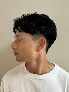 トレイス(trace) ニュアンスショートセンターパート