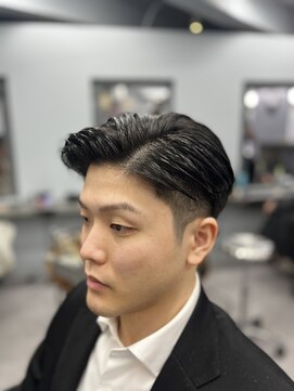 アイコン ブルー メンズ(I-CON #blue MEN'S) ナチュラルサイドパート