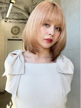 キラ 静岡(KILLA) ハイライトカラー/くびれヘア/レイヤーボブ[静岡/ダブルカラー]