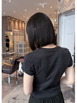 オーブ ヘアー アンリ 梅田店(AUBE HAIR unli) 韓国フレンチボブinsta→@katayama_hijiri