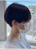 東静岡ショートボブくびれショートイルミナカラー顔周りレイヤー
