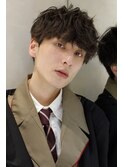 men's/メンズ/フェザーパーマ/黒染め/韓国/ニュアンスパーマ