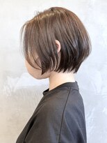 エリマバイフィフス 調布(elima by fifth)&nbsp;調布イルミナカラーレイヤーボブウルフショートカットベージュ