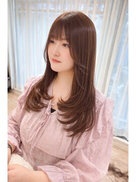 ネオリーブ チロル 横浜西口店(Neolive CiroL.) ミディアムレイヤーカット/赤み消しカラー【横浜】k