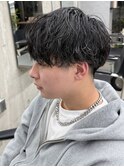 波巻きスパイラルパーマ