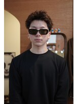 エディ(Edy)&nbsp;メンズスパイキーショート刈り上げジェットモヒカン眉毛カット