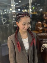 バイブアンドアネックス(VIBE & ANNEX)&nbsp;コーンロウ6本